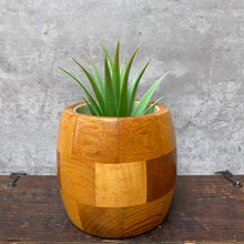 Load image into Gallery viewer, Vintage Mid-Century Modern Wood 1950s Plant Pot Planter