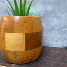 Load image into Gallery viewer, Vintage Mid-Century Modern Wood 1950s Plant Pot Planter