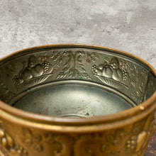 Load image into Gallery viewer, Vintage Brass Plant Pot Planter