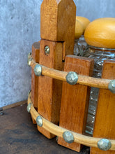 Load image into Gallery viewer, Vintage Table Top Spice Jar Rack/Organiser