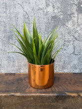 Load image into Gallery viewer, Rare Vintage 1970s Copper Planter Plant Storage Pot - Made in Rhodesia