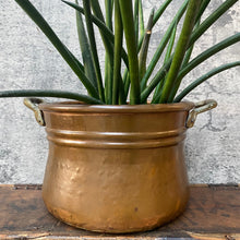 Load image into Gallery viewer, Vintage Handmade Brass Plant Pot Planter