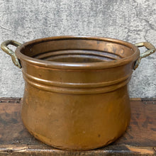 Load image into Gallery viewer, Vintage Handmade Brass Plant Pot Planter