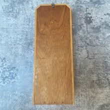 Load image into Gallery viewer, Vintage Bamboo Wood Wall Hung 1970s Key & Letter Rack Holder