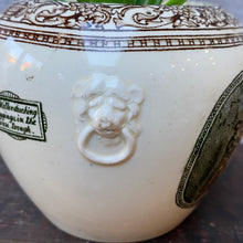 Load image into Gallery viewer, Vintage Ceramic Planter Plant Pot with Illustrations from Charles Dickins by Adams Pottery