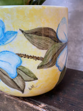 Load image into Gallery viewer, Vintage Hand Painted & Signed Italian Flower Planter Plant Pot
