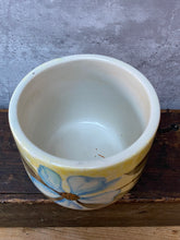 Load image into Gallery viewer, Vintage Hand Painted & Signed Italian Flower Planter Plant Pot