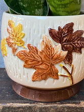 Load image into Gallery viewer, Vintage Ceramic Mid Century Cream & Brown Planter Plant Pot by Sylvac