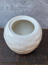 Load image into Gallery viewer, Vintage Tiny White Porcelain Planter Plant Pot
