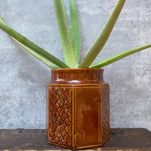 Load image into Gallery viewer, Vintage Handmade Ceramic Mid Century Italian Planter House Plant Pot