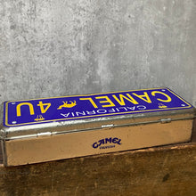 Load image into Gallery viewer, Vintage Camel Cigarette Filters Smoking Tin - California Camel 4U Number Plate