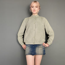 Load image into Gallery viewer, Vintage 70s Faux Suede Lined Bomber Jacket by St. Michael's