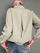 Load image into Gallery viewer, Vintage 70s Faux Suede Lined Bomber Jacket by St. Michael's