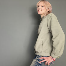 Load image into Gallery viewer, Vintage 70s Faux Suede Lined Bomber Jacket by St. Michael's