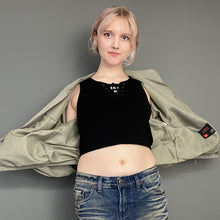 Load image into Gallery viewer, Vintage 70s Faux Suede Lined Bomber Jacket by St. Michael's
