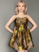 Load image into Gallery viewer, Vintage Late 90s Miss Selfridges Puffball Strapless Mini Dress
