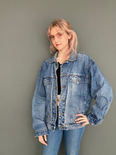 Load image into Gallery viewer, Vintage 80s Denim Oversize Jacket