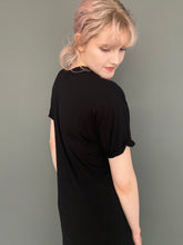 Load image into Gallery viewer, Vintage 90s Black Jane Norman Biker Rock Chic T-Shirt Top