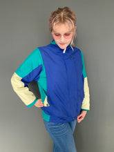 Load image into Gallery viewer, Vintage Retro Early 1980s Blue/Green Ski Style Jacket - Oversized