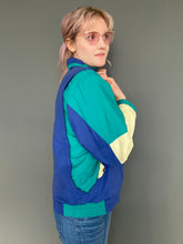 Load image into Gallery viewer, Vintage Retro Early 1980s Blue/Green Ski Style Jacket - Oversized