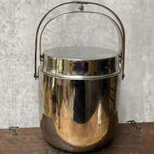 Load image into Gallery viewer, Vintage Mid-Century Modern Danish Scandinavian Stainless Steel Chrome Ice Bucket