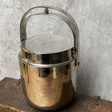 Load image into Gallery viewer, Vintage Mid-Century Modern Danish Scandinavian Stainless Steel Chrome Ice Bucket
