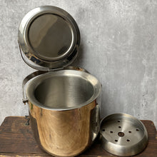 Load image into Gallery viewer, Vintage Mid-Century Modern Danish Scandinavian Stainless Steel Chrome Ice Bucket