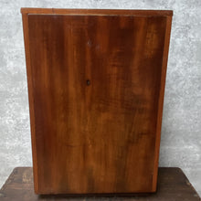 Load image into Gallery viewer, Vintage Retro Mid-Century 1960s Teak Dolls Wardrobe, Cupboard, Armoire with Metal Coat Hangers - Perfect for Barbie & Sindy