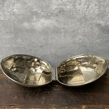 Load image into Gallery viewer, Vintage Retro Mid-Century Silver Walnut Shaped Nut Cracker