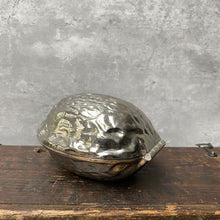 Load image into Gallery viewer, Vintage Retro Mid-Century Silver Walnut Shaped Nut Cracker