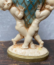 Load image into Gallery viewer, Vintage Mini Cherub Putti Plant Pot Planter for Succulents or Cactus by Fontanini Depose Italy