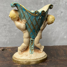 Load image into Gallery viewer, Vintage Mini Cherub Putti Plant Pot Planter for Succulents or Cactus by Fontanini Depose Italy