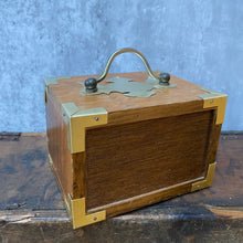 Load image into Gallery viewer, Vintage Wooden Drinks Coasters in Beautiful Storage Box