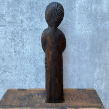 Load image into Gallery viewer, Vintage Wooden Carved Religious Sculpture Statue Figurine
