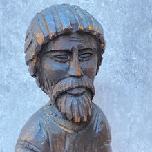 Load image into Gallery viewer, Vintage Wooden Carved Religious Sculpture Statue Figurine
