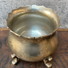 Load image into Gallery viewer, Vintage British 1920s Silver Plated Small Planter Plant Pot