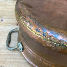 Load image into Gallery viewer, Large Vintage Handmade Brass Plant Pot Planter