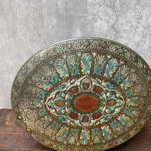 Load image into Gallery viewer, Vintage British 1930s Oval Storage Container Tin