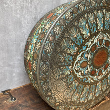 Load image into Gallery viewer, Vintage British 1930s Oval Storage Container Tin