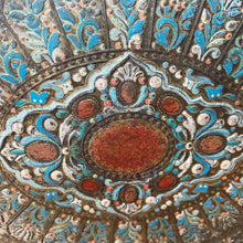 Load image into Gallery viewer, Vintage British 1930s Oval Storage Container Tin