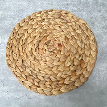 Load image into Gallery viewer, Vintage Retro Seagrass Woven Large Place Table Mat Boho Tiki Home Decor