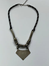 Load image into Gallery viewer, Vintage Silver 1980s Tribal Statement Necklace