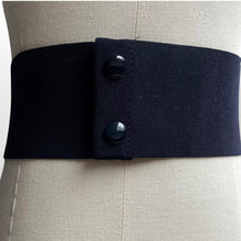 Load image into Gallery viewer, Dark blue vintage 1980’s belt by Principles