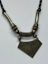 Load image into Gallery viewer, Vintage Silver 1980s Tribal Statement Necklace