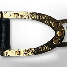 Load image into Gallery viewer, Vintage leather belt from Sebastian SA Elche Spain