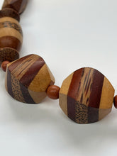 Load image into Gallery viewer, Vintage Wooden Bead Necklace - 1980s