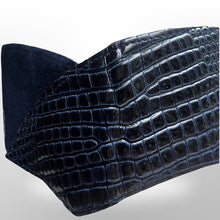 Load image into Gallery viewer, Dark blue vintage 1980’s belt by Principles