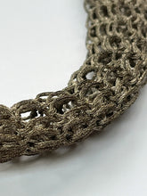 Load image into Gallery viewer, Vintage 1930s Antique Silver Necklace with Murano Glass Beads