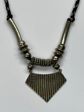 Load image into Gallery viewer, Vintage Silver 1980s Tribal Statement Necklace