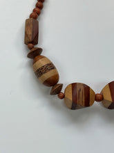 Load image into Gallery viewer, Vintage Wooden Bead Necklace - 1980s